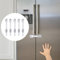 5-Pack Child Proof Cabinet Latches Gray for Drawers, Cupboards, Fridge Toilet Seat, Dishwashers, Trash Can, Up to 37lb Pull Force - Adjustable Length, 3M Adhesive, No Drilling Child Safety Locks