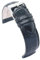 diloy Sportliches gepolstertes Uhrenarmband Rindsleder Krokoprägung quadratisch – Größen 14mm 16mm 18mm 20mm 22mm 24mm 26mm 28mm 30mm – Elegant und widerstandsfähig 368 Schwarz 26mm