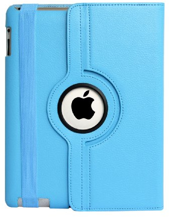 Hülle für iPad Ältestes Modell (2011-2012 veröffentlicht, vor 10 Jahren) iPad 2 iPad 3 iPad 4 Premium PU-Leder Multifunktionshülle/Cover für 9,7 Zoll iPad 2 3 4