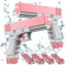 2 Piezas Pistola de Agua Pequeña,Mini Pistolas de Agua,Pistolas De Agua para Niños,Juguete Plástico De Pistolas De Agua,Pistola de Agua Juguete,La Playa De Piscina De Verano del Jardín(F)