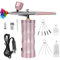 Kit aérographe portable rechargeable aérographe avec compresseur USB professionnel Air Brush pour modélisme ongles décoration pour gâteaux