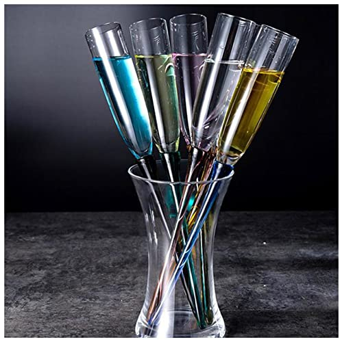 FnnEmg Bicchiere Da Vino Cocktail Cocktail Botchglass tazza Birra Vino Whisky Champne Champagne Sparkling Glass Tazza di caffè Coppa da festa Forniture for feste Goblet Bicchiere Da Vino Rosso