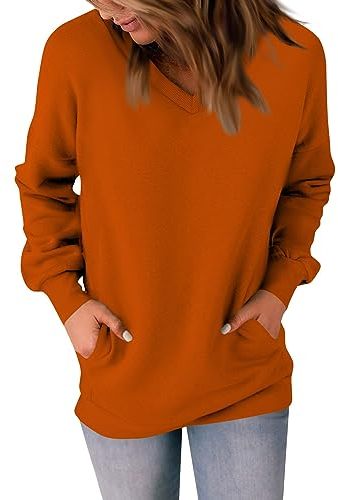 TIMELYE Damenmantel Stretch Sweatshirtjacke Leicht Sweatshirt Damen Oversized Lang Steppmantel Warmer Wintermantel Damen Gefüttert Funktionsmantel Mode Anzug Damen Sweatshirtjacke Damen(2-Ginger,L)