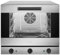 Franza - Forno elettrico professionale acciaio inox per Smeg multifunzione 4 teglie libera installazione da appoggio ALFA43XMFDS