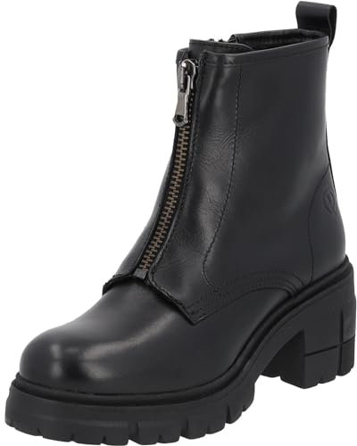 Palado Stiefeletten Damen Nisyros – elegante Boots Made in Portugal – leicht gefütterte Stiefel - modische Ankle-Boots Schwarz UK6 - EU39