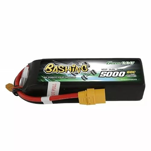 Gens ace G-Tech Lipo-Akku, 5000 mAh, 14,8 V, 4S1P 60C, XT90-Stecker