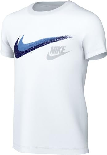Nike Jungen B NSW SI Ss Tee, White, FZ4714-100, M