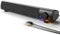 HPYLIF·H Altoparlante PC, Soundbar Gaming Altoparlante con jack per cuffie e microfono, funzionamento USB 3,5 mm, connettore AUX per computer portatili, Plug and Play (nero)