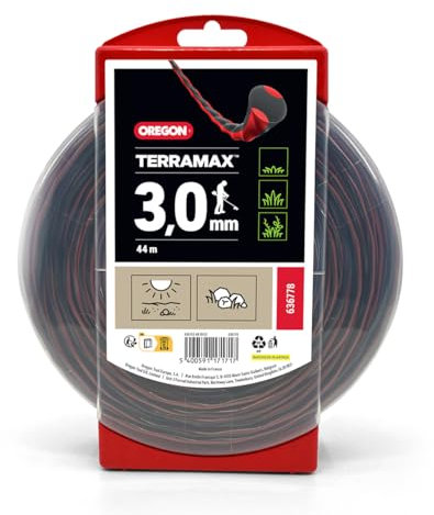 Oregon Freischneidefaden Terramax, 3,0 mm x 44 m