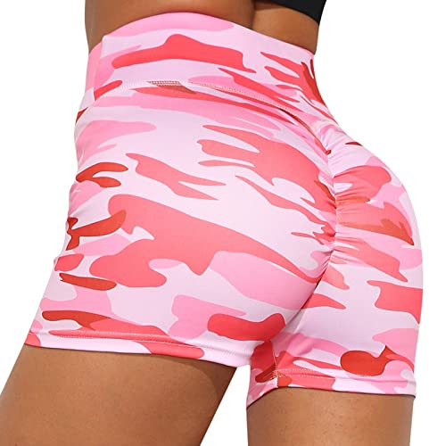 Gestreifte Shorts Damen Kurze Stoffhose Damen Leggings Shorts Damen Shorts Damen Stretch Sport Shorts Damen Rot Beachvolleyball Shorts Damen Tischtennis Shorts Damen Sporthose Damen Kurz Weit Kurze