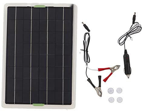 20 W 12 V Solarpanel, Tragbar, Solar-Ladegerät, Dual-USB-Anschluss für Wohnmobil, Auto