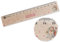 Holz Lineal 15cm - Einhörner - Einhorn Holzlineal für Mädchen | Geschenk für Grundschule und Einschulung für Schulanfängerinnen mit Namen - 15 cm - Holz - 15 cm geschenke unicorn holz-lineal