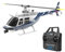 ToyGhillied RC Ferngesteuerter Hubschrauber, C138 6CH Fluggerät Einzelne Propeller Ohne Querruder, RC Militär Flugzeuge Innen & Außen für Flugzeugfans und Erwachsene (RTF Version/Blue White)
