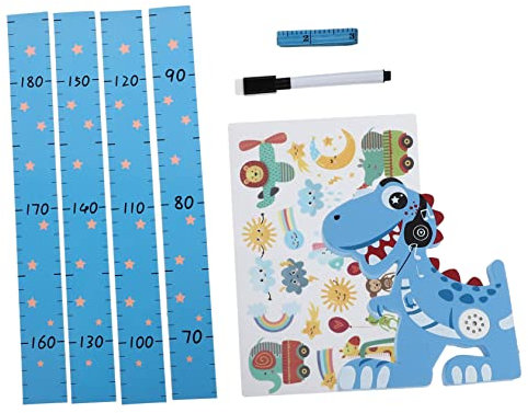 Abaodam 1 Satz Magnetisches aufkleber -Größentabelle Tieraufkleber für Kinder wall stickers for room wandsticker fürs kinderzimmer aufkleber kinder Höhendiagramm-Aufkleber