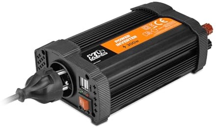 XL Perform Tools 553999 Convertisseur de Tension 12V 230V, Branchement sur Prise Allume Cigare ou Batterie, 300W