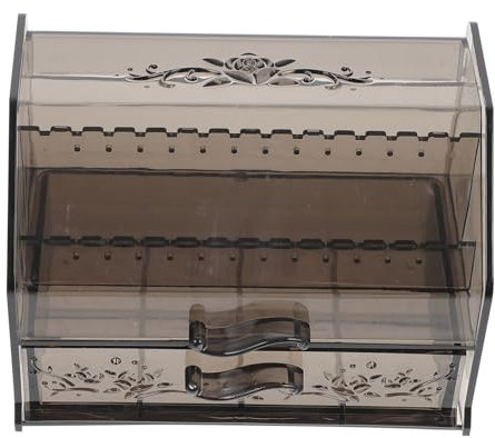CALLARON Aufbewahrungsbox Für Schmuck Kleiner Schmuckorganisator Frühlingsbrille Abteil Plüschtiere Kette Ring Osterfiguren Zubehör Runde Farbfilter Rack-fotos Anzeigen Bonbonschale Acryl