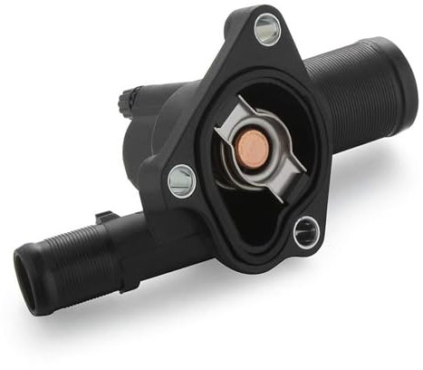 Partsline Boitier de thermostat d'eau compatible avec Logan I/II, Sandero I/II, Kubistar, Clio II/III/IV, Kangoo, Modus, Twingo I/II, Wind 1.2 7700110716 8200660882 116100Q0M