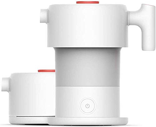 BNCXMO Hervidor eléctrico Plegable 0.6l Pedronización eléctrica de Viaje Plegable, hervor rápido de Silicona hervidor de Agua Plegable Fast Presente