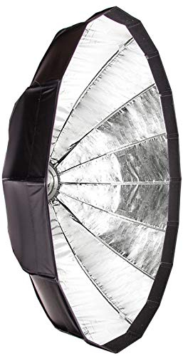 Hwamart Easy Open Silber Weich Schirm Softbox SpeedBox 100cm