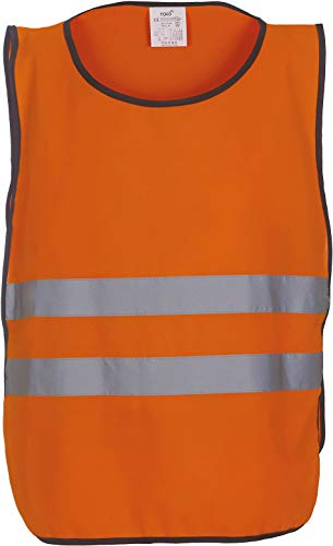 Yoko Herren yk004/hvj269 Hi Vis 2 Band gildenwams Small/Medium Orange