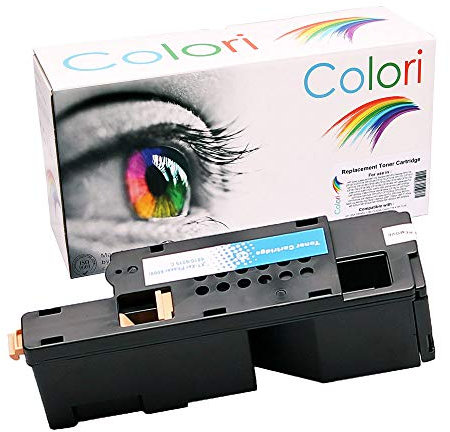 Alternativ Toner für Dell E525 Cyan für Dell E525 E525w Multifunction Printer von Colori