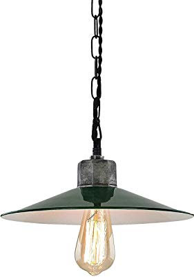 Lampenlux Hängeleuchte Perry Pendellampe 60W E27 (Grün)