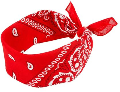 W WIDMANN MILANO Party Fashion 00281 - Bandana Stirnband, Kostümzubehör, Accessoire, Biker, Festival, Fasching, Karneval, Mottoparty