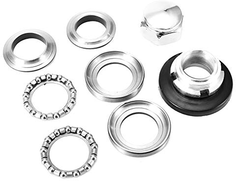 Yctze Cuscinetto sterzo moto, Cuscinetti forcella moto accessori moto in lega di alluminio Kit cuscinetti sterzo conico sostituzione