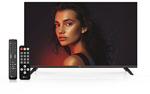 Telesystem 32 HD FL10 FRAMELESS T2/S2, Nero