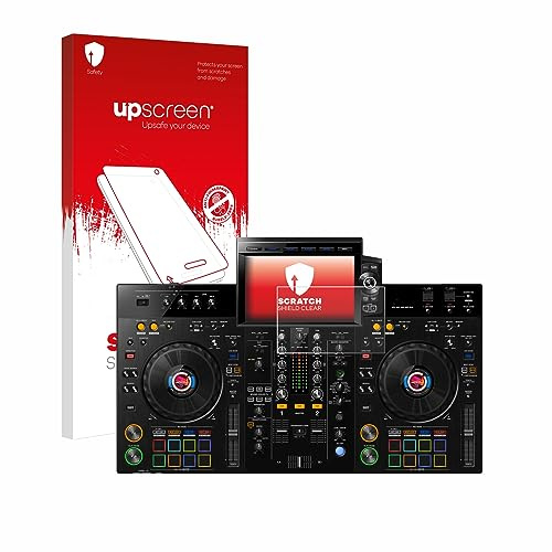 upscreen Schutzfolie für Pioneer XDJ-RX3 | Transparenter Displayschutz Made in Germany Kristall-Klar Kratzschutz Anti-Fingerprint