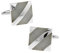 Aotiwe Cufflinks Men, Manschettenknöpfe Fantasy Quadrat Silber Kupfer Business Stil Vatertag