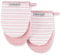 KitchenAid Albany Mini Oven Mitt 2-Pack Set, Dried Rose, 5.5x8