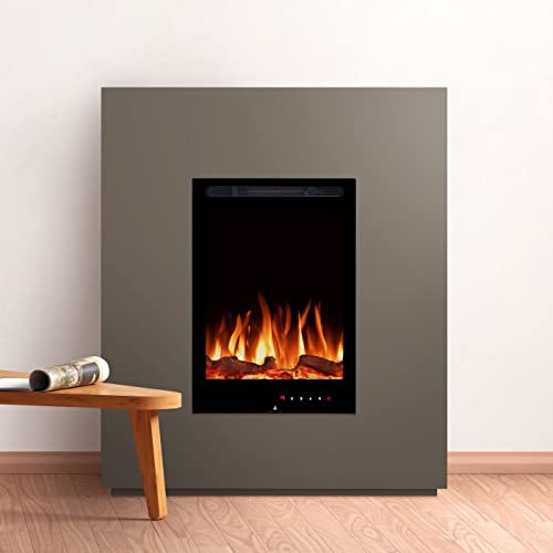 Noble Flame CABO 950 BS [Elektrokamin mit Heizung]: Beigegrau