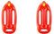 Widmann 04837 - Aufblasbare Rettungshilfe, Circa 73 cm, Lifeguard, Rettungsschwimmer, Karneval, Mottoparty (Packung mit 2)
