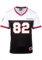 Gorilla Wear Trenton Football Jersey – V-Ausschnitt Football Bodybuilding Jersey Polyester (DE/NL/SE/PL, Alphanumerisch, L, Regular, Regular, Schwarz/Weiß)