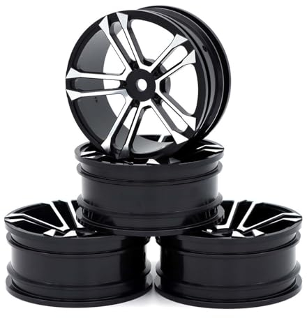 KEEDA 52mm Aluminiumlegierung 1,9 Zoll Räder Felgen für 1:10 RC Drift Auto On-Road Touring Crawler Car SCX10 TRX4 HSP Redcat HPI Himoto Kyosho Sakura Tamiya