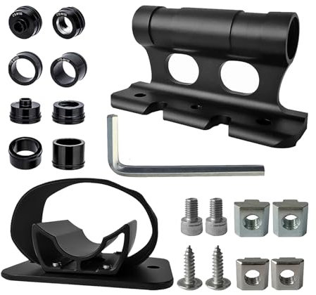 Fahrradgabelhalterung, Mountainbike-Vorderradhalter, Schnellspanner, Rennrad-Block, Gabelhalterung mit Vorderradgabelhalterung, Hinterradhalterungs-Set für Outdoor-Reisen, Transport (Set D)