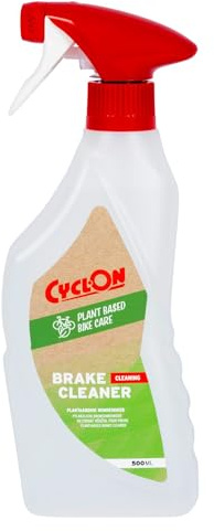 CyclOn Plant-Based Brake Cleaner | Eco‑Friendly Disc Brake & Pad Cleaner | Removes Oil, Dirt & Grease, Eliminates Brake Squeal, Improves Braking Power | 500ml Triggerspray