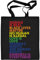 Shirtgeil Stoffbeutel Love is Love Pride LGBT Beutel - Lesbian & Gay Jutebeutel Baumwolltasche One Size Schwarz
