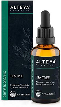 Alteya Organic Tea Tree Oil (Melaleuca Alternifolia) 50 ml - 100% USDA Certified Organic Pure Natural Tea Tree Essential Oil