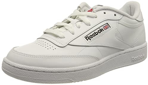 Reebok Homme Club C 85 Sneaker, White Cloud White Core Black, 36 EU