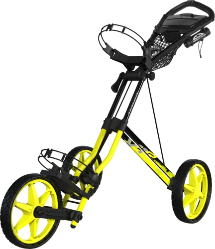 Sun Mountain Golf Speed Cart V1R 3 Rad Pursh Cart - Atomic Black