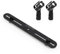Barre de Microphone Simplurfi - Longueur Réglable de 6,9 cm à 24,5 cm, Support double micro - Livré avec 2 Clips pour Microphones