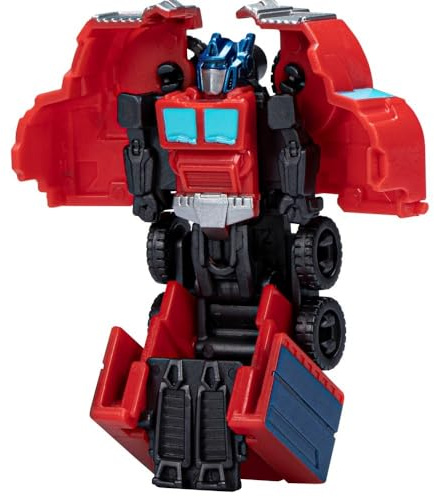 Transformers EarthSpark Tacticon Optimus Prime Figur, 6 cm, Roboterspielzeug für Kinder ab 6 Jahren