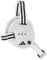 adidas Wizard Youth Headgear White/Black