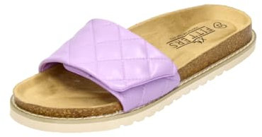 Sandale Jade in Farbe Lilac, modische Schuhe in Übergröße, große Damenschuhe, Jade 42 EU Lilac