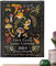 tongfeng 2024 Dark Lunar Calendar - Wandkalender 2024 | Dark Lunar Wand-Tier Kalender Mit 12 Original-Illustrationen | Monatskalender Art Deco Für Zuhause Und Büro