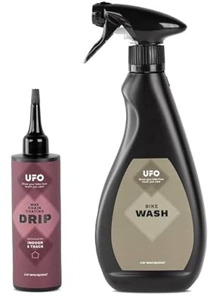 CERAMICSPEED Unisex-Adult accessorio Bundle UFO Indoor Essential, Black, One Size