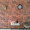 ShGaxin 3D-Wandpaneele 10 STK. Terrakottarot Backstein-Optik EPS, Deckenpaneele, Wall Panel, Wandverkleidung, Wandgestaltung, Wanddeko, Dekorative Wandpaneele