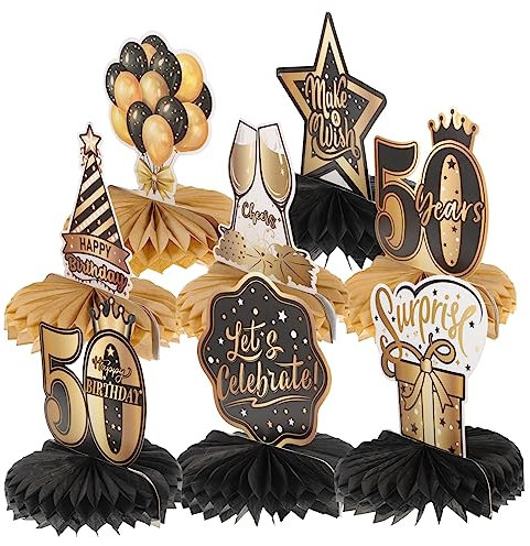 ifundom 8stücke Teiliges Bienenwaben Tischdeko Für Geburtstag Dekoration Für Und Partyaccessoires Für Unvergessliche Feierlichkeiten